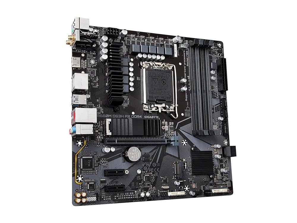 GIGABYTE B660M DS3H DDR4 MicroATX マザーボード Amazon | GIGABYTE B660M DS3H DDR4 (B660/ Intel/LGA 1700
